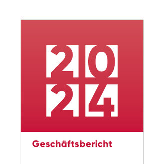 Das Titelblatt des Geschäftsberichts 2024